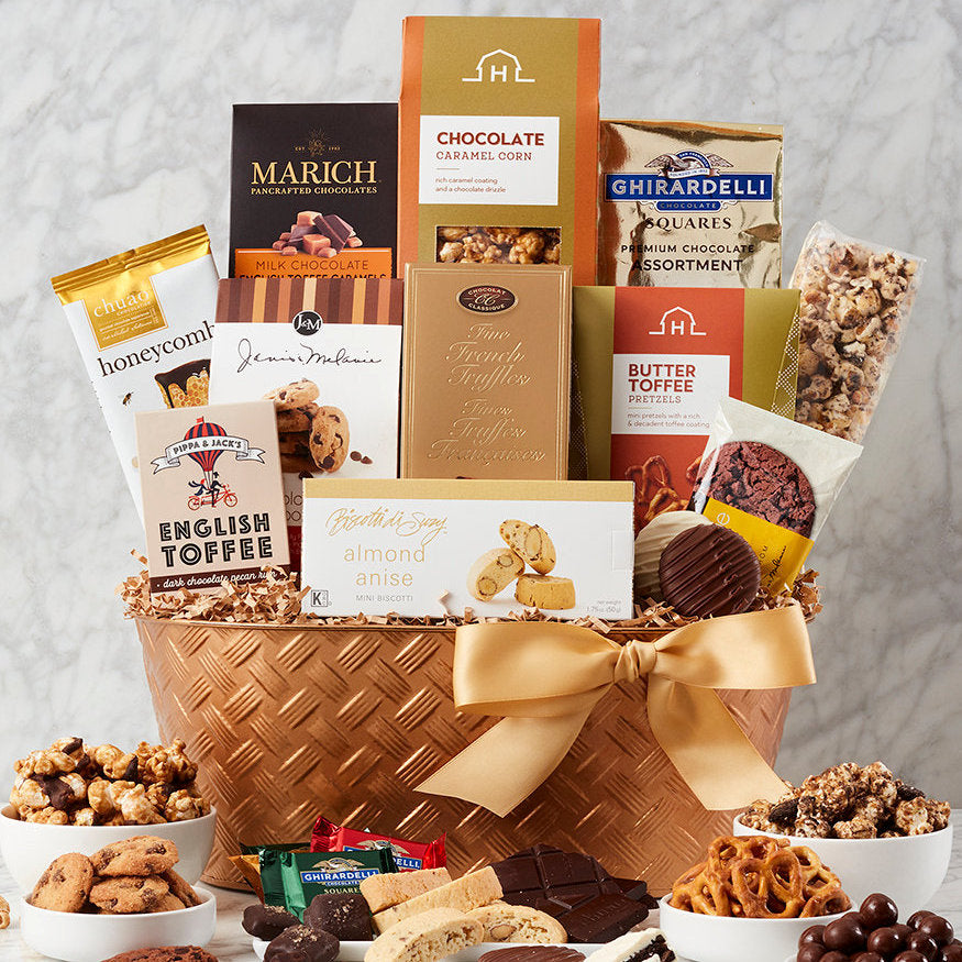 - Exclusive Elegance: Gourmet Gift Basket - Gift basket at TFC&H Co.