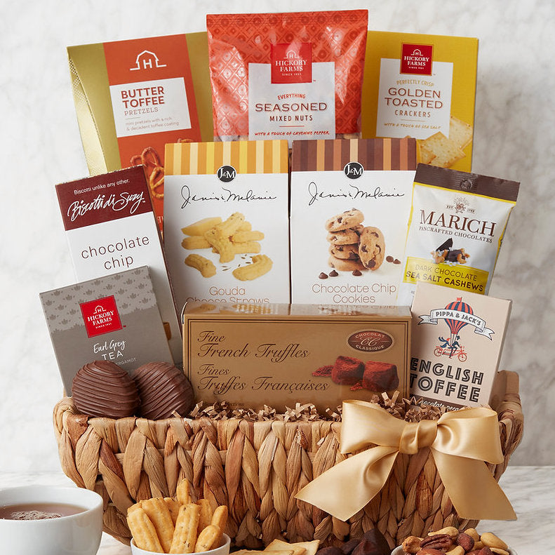 Thank You Surprise: Gourmet Gift Basket - Gift basket at TFC&H Co.