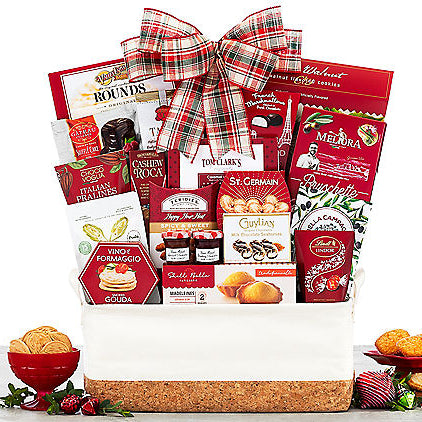 - Warm Holiday Wishes: Holiday Gift Basket - Gift basket at TFC&H Co.