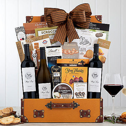 - Stag's Leap Trio: Fine Wine Basket - Gift basket at TFC&H Co.