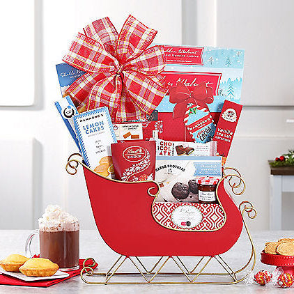 - Reindeer's Sleigh: Holiday Gift Basket - Gift basket at TFC&H Co.