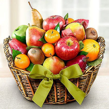- Organic Collection: Fruit Gift Basket - Gift basket at TFC&H Co.