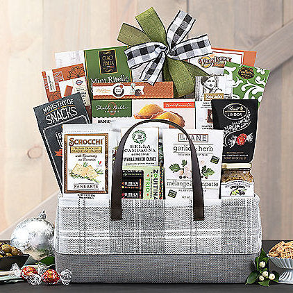 - The Connoisseur: Gourmet Gift Basket - Gift basket at TFC&H Co.