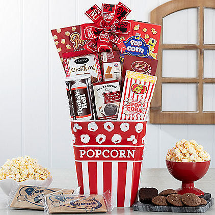 - Movies! Movies! Movies!: Gourmet Snack Gift Basket - Gift basket at TFC&H Co.