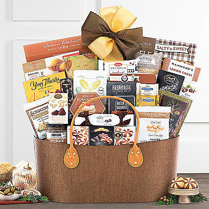 - Elegant Expressions: Gourmet Gift Basket - Gift basket at TFC&H Co.