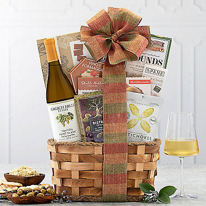 - Grgich Hills Fume Blanc: Wine Gift Basket - Gift basket at TFC&H Co.