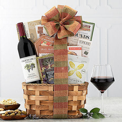 - Grgich Hills Zinfandel: Wine Gift Basket - Gift basket at TFC&H Co.