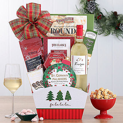 - Kiarna Pinot Grigio: Holiday Gift Basket - Gift basket at TFC&H Co.