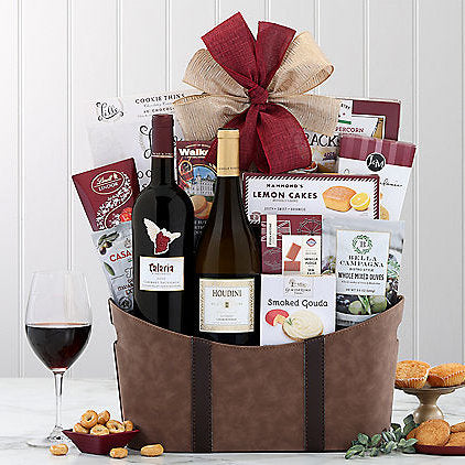 - Napa & Sonoma Duet: Wine Gift Basket - Gift basket at TFC&H Co.