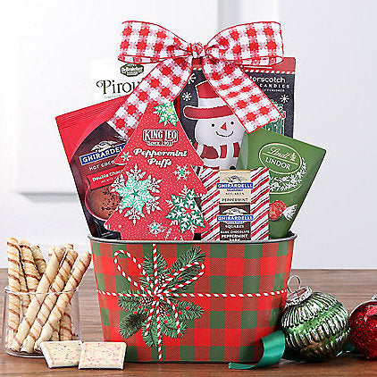 - Nostalgic Christmas: Holiday Sweets Basket - Gift basket at TFC&H Co.