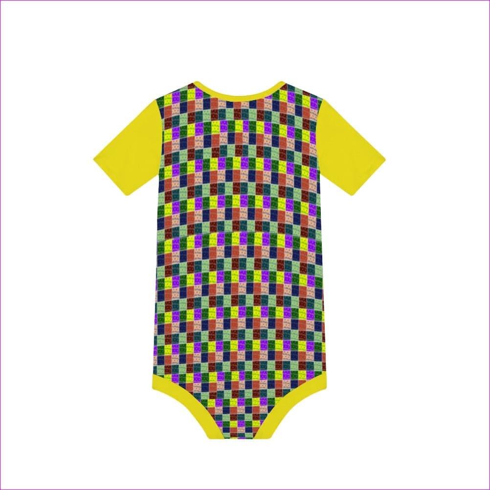 - Abstract Baby's Short Sleeve Romper - infant onesie at TFC&H Co.