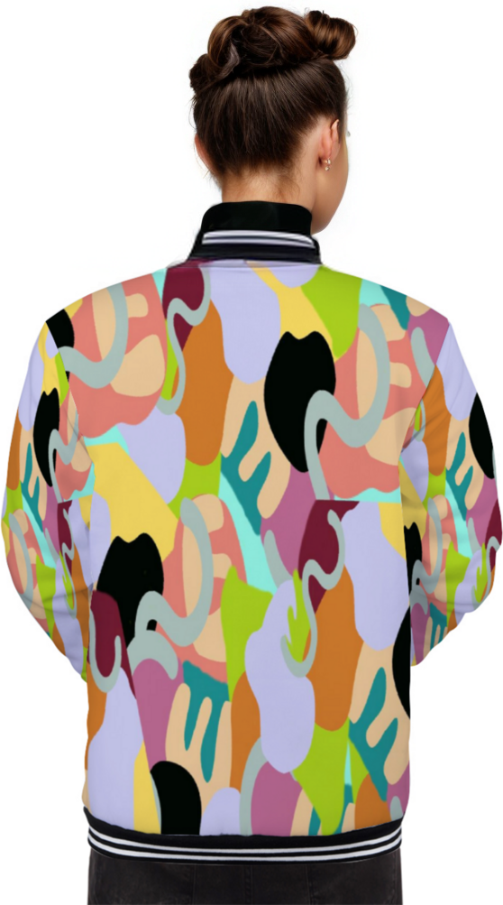 Abstract Wild Button Up Classic Jackets - unisex jacket at TFC&H Co.