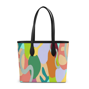 - Abstract Wild Luxury Leather City Shopper - Leather City Shopper at TFC&H Co.