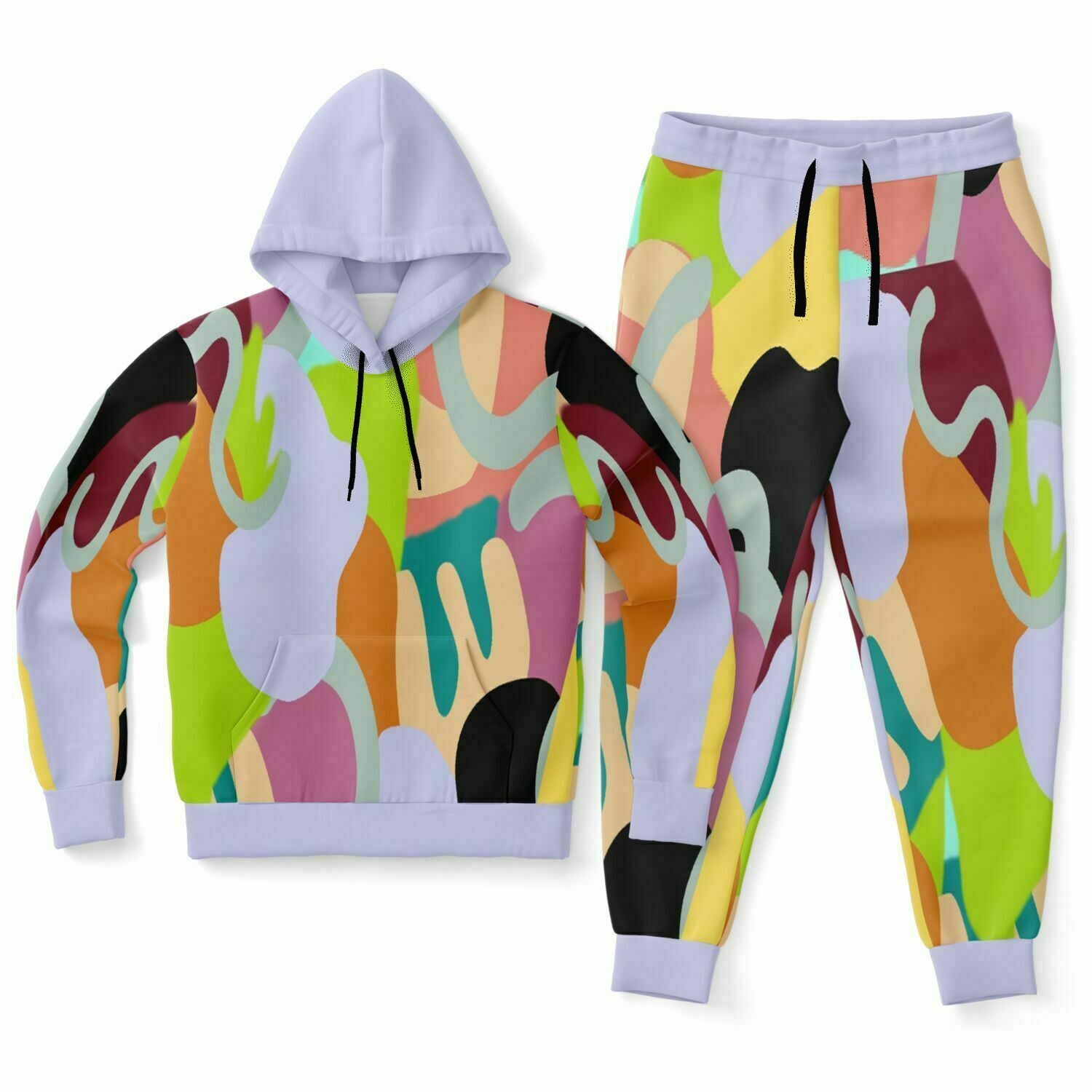 4XL - Abstract Wild Women's Fashion Hoodie & Jogger - Fashion Hoodie & Jogger - AOP at TFC&H Co.