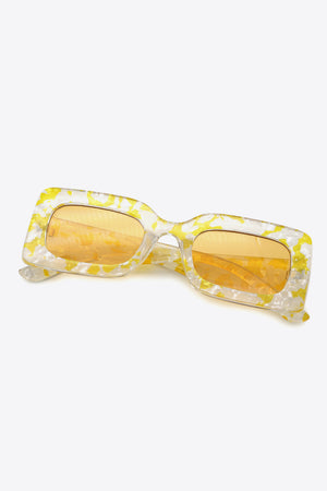 - Tortoiseshell Rectangle Polycarbonate Sunglasses - 2 colors - Sunglasses at TFC&H Co.