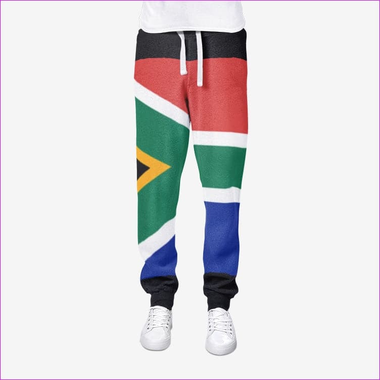 African Flag Men's Joggers - men's sweatpants at TFC&H Co.