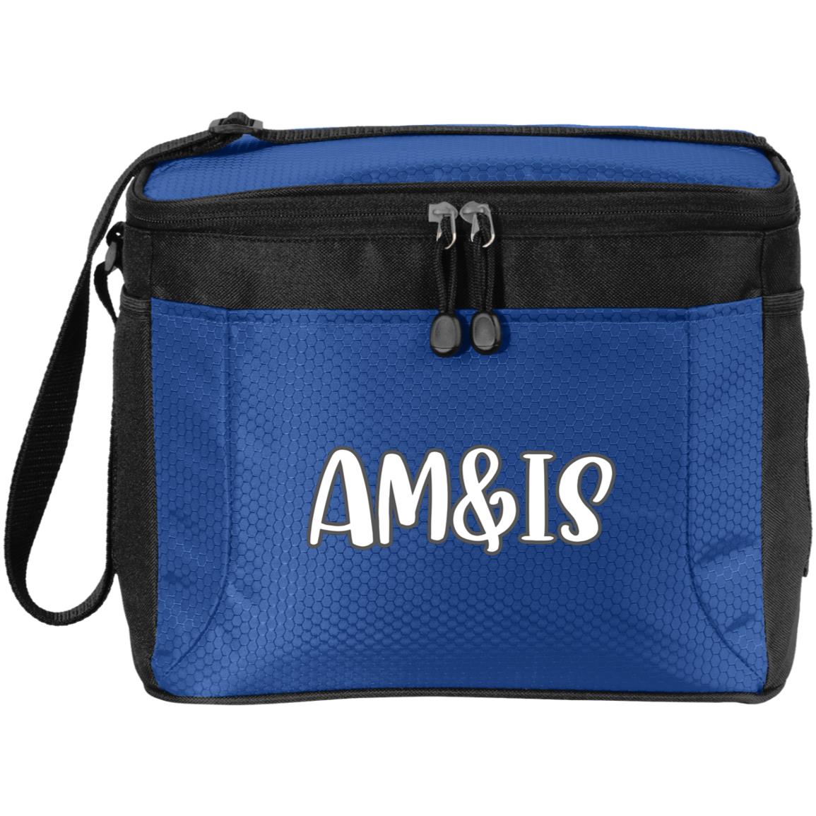 TWILIGHT BLUE BLACK ONE SIZE - AM&IS Activewear 12-Pack Cooler - lunch bag at TFC&H Co.