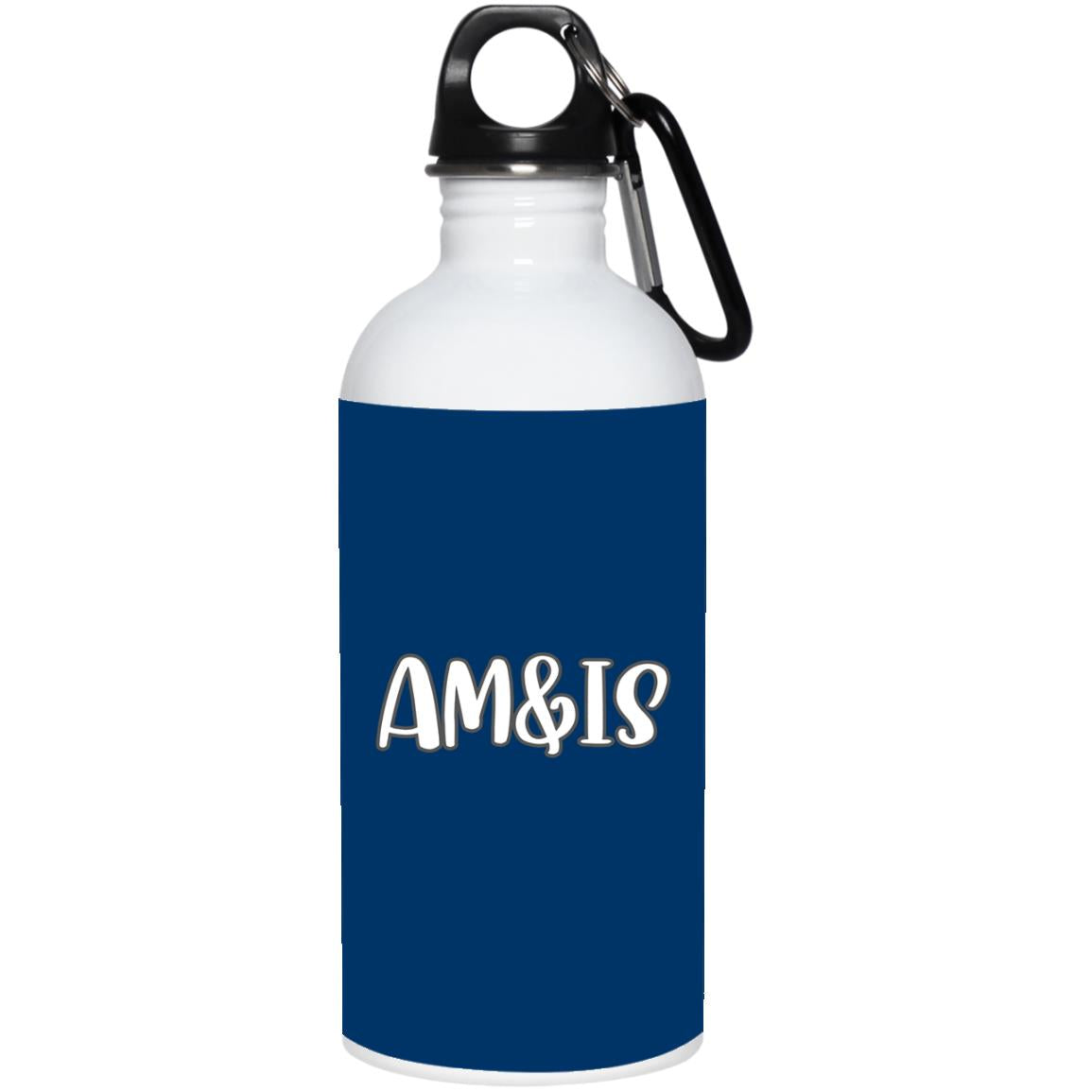 ROYAL ONE SIZE - AM&IS Activewear 20 oz. Stainless Steel Water Bottle - Drinkware at TFC&H Co.