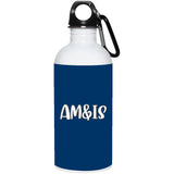 ROYAL ONE SIZE - AM&IS Activewear 20 oz. Stainless Steel Water Bottle - Drinkware at TFC&H Co.
