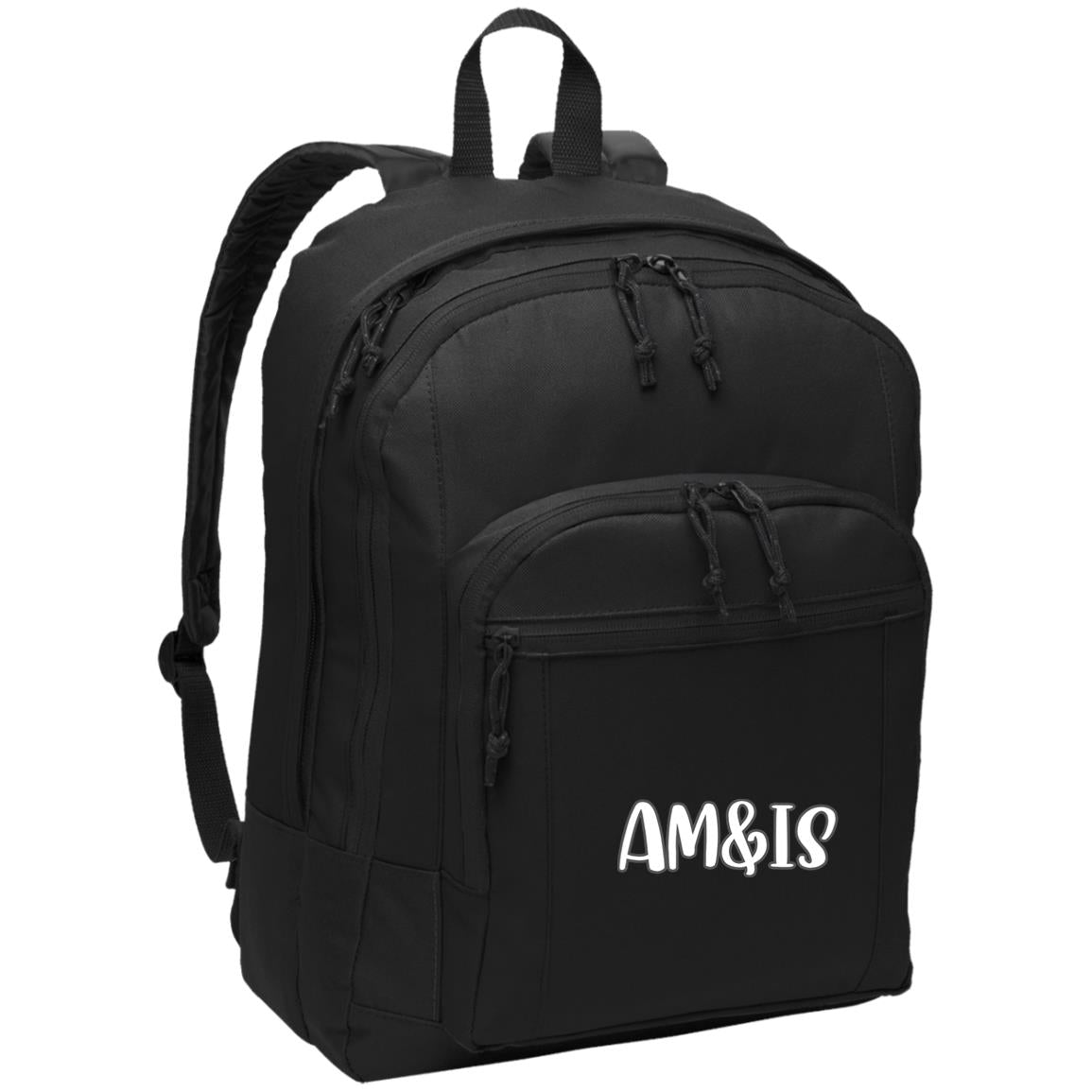BLACK ONE SIZE - AM&IS Activewear Basic Backpack - Backpacks at TFC&H Co.