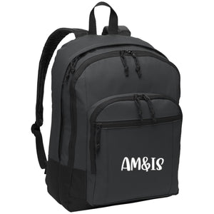 DARK CHARCOAL ONE SIZE - AM&IS Activewear Basic Backpack - Backpacks at TFC&H Co.
