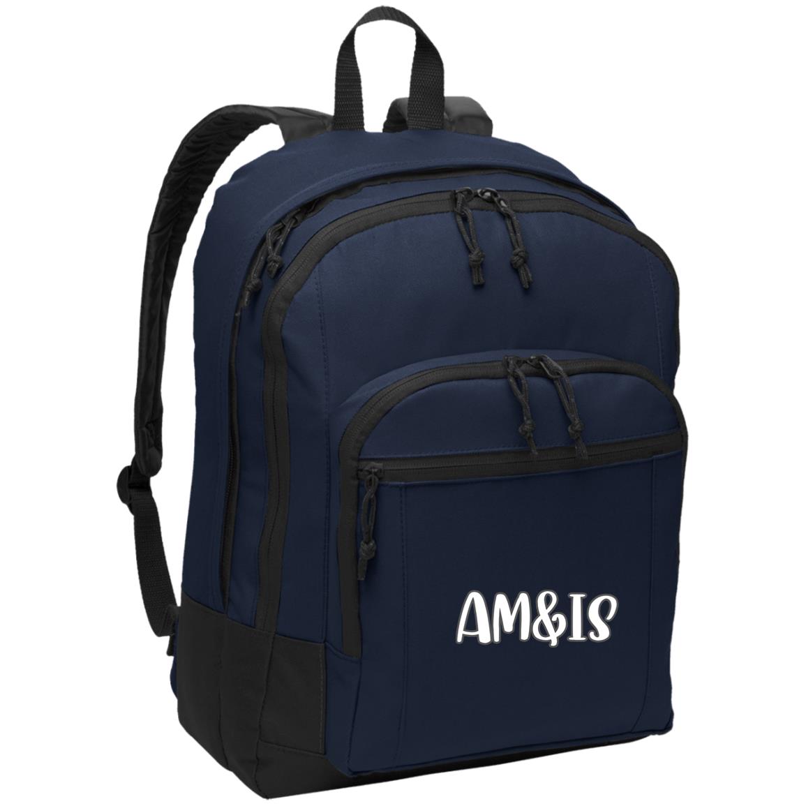 NAVY ONE SIZE - AM&IS Activewear Basic Backpack - Backpacks at TFC&H Co.