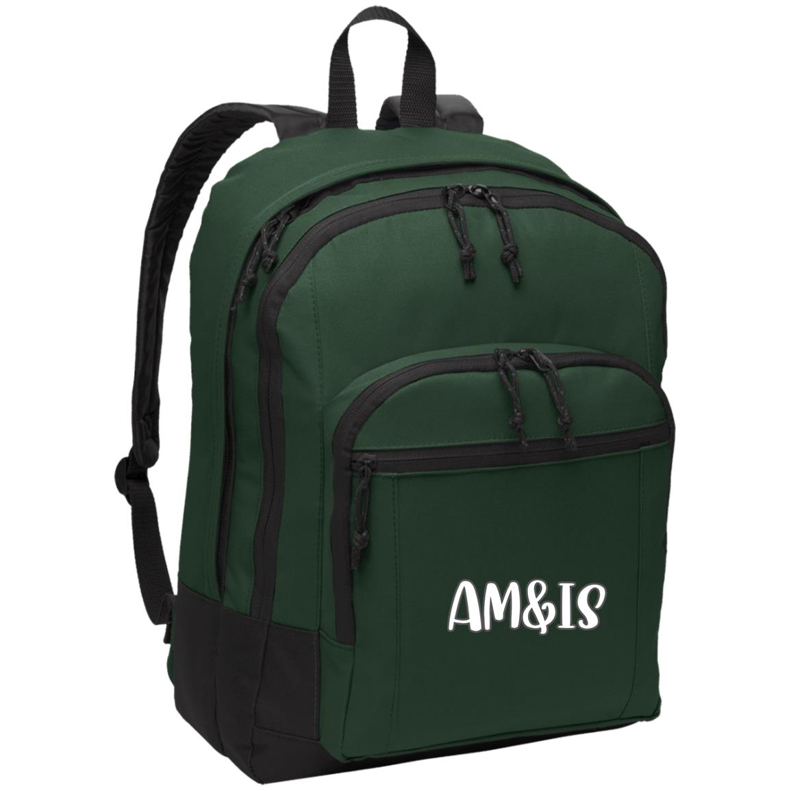 FOREST GREEN ONE SIZE AM&IS Basic Backpack - Backpacks at TFC&H Co.