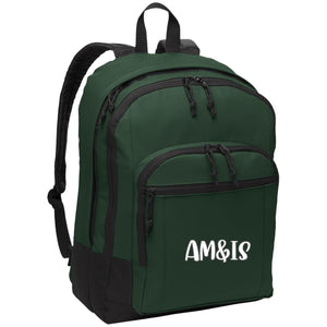 FOREST GREEN ONE SIZE - AM&IS Activewear Basic Backpack - Backpacks at TFC&H Co.