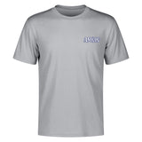 Gray - Am&Is Embroidered Unisex Cotton T-shirt - Unisex T-Shirt at TFC&H Co.
