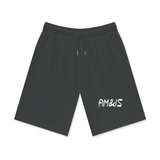 PIRATE BLACK - Am&Is Activewear Men's 100% Cotton Track Shorts - mens shorts at TFC&H Co.