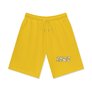 YELLOW DAZE - Am&Is Activewear Men's 100% Cotton Track Shorts - mens shorts at TFC&H Co.