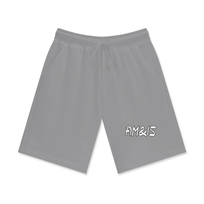 FORMAL GRAY - Am&Is Activewear Men's 100% Cotton Track Shorts - mens shorts at TFC&H Co.