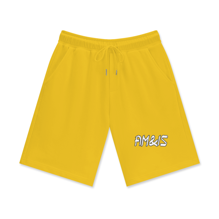 Am&Is Activewear Men's 100% Cotton Track Shorts - men's shorts at TFC&H Co.