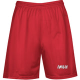 TRUE RED - Am&IS Activewear Performance Mesh Shorts - mens shorts at TFC&H Co.