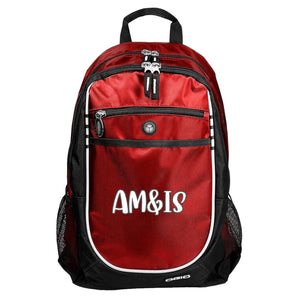RED ONE SIZE - AM&IS Activewear Rugged Bookbag - backpack at TFC&H Co.