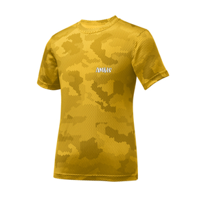 GOLD - Am&Is Activewear Sport-Tek® Youth CamoHex Tee - kids t-shirts at TFC&H Co.
