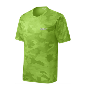 LIME SHOCK - Am&Is Activewear Sport-Tek® Youth CamoHex Tee - kids t-shirts at TFC&H Co.