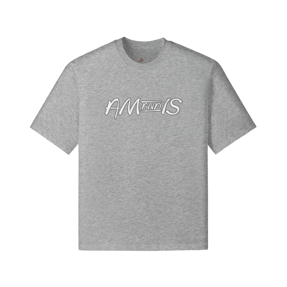 Spend Gray - Am&Is Unisex Boxy T-shirt - Unisex T-Shirt at TFC&H Co.