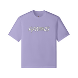 Lilac - Am&Is Unisex Boxy T-shirt - Unisex T-Shirt at TFC&H Co.