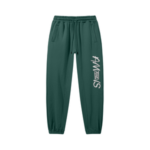 Mineral Green - Am&Is Unisex Heavyweight Baggy Sweatpants0 - unisex pants at TFC&H Co.