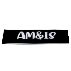 - Am&Is Unisex Polyester Magic Scarf Headband - Black - headband at TFC&H Co.