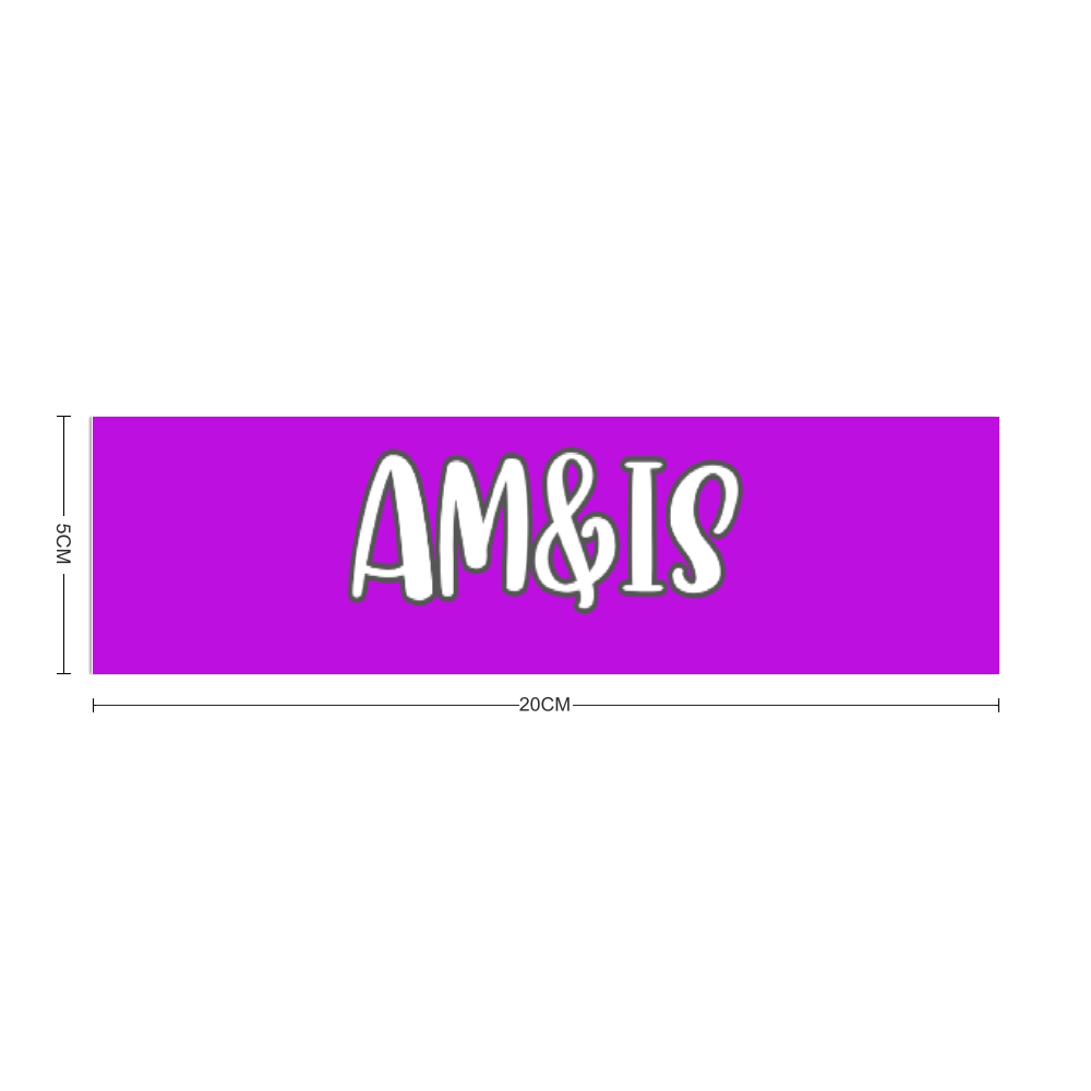 - Am&Is Women's Polyester Magic Scarf Headband - Purple - headband at TFC&H Co.