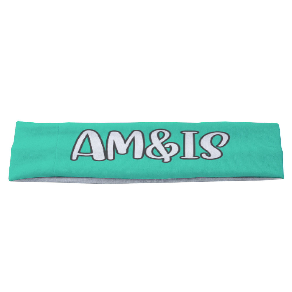 - Am&Is Women's Polyester Magic Scarf Headband - Turquoise - headband at TFC&H Co.