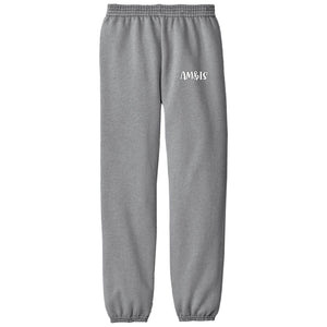 ATHLETIC HEATHER - AM&IS Activewear Youth Fleece Pants - kids sweatpants at TFC&H Co.