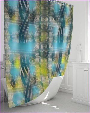 - Aqua Depth Home Shower Curtain 72"x72" - shower curtain at TFC&H Co.