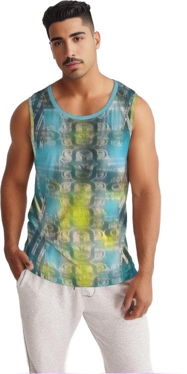 Aqua Depth Men's Sports Tank - men's tank top at TFC&H Co.