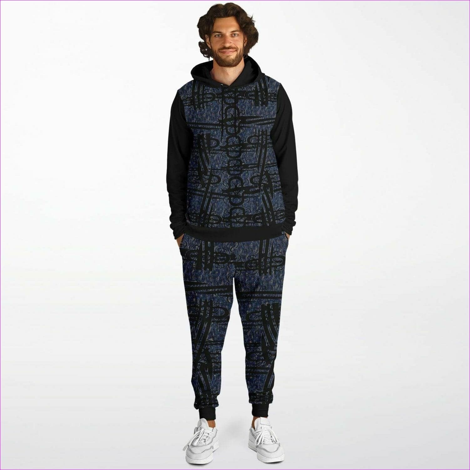 - Aros Unisex Premium Sweatsuit - Fashion Hoodie & Jogger - AOP at TFC&H Co.