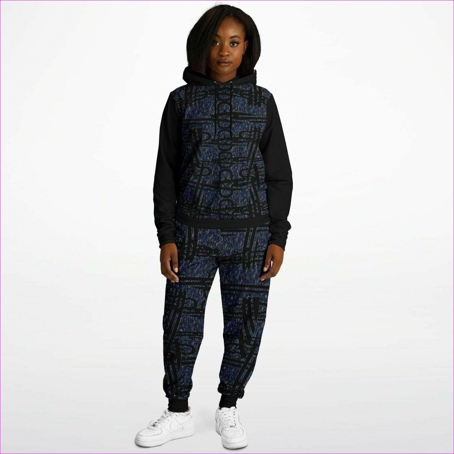 4XL - Aros Unisex Premium Sweatsuit - Fashion Hoodie & Jogger - AOP at TFC&H Co.