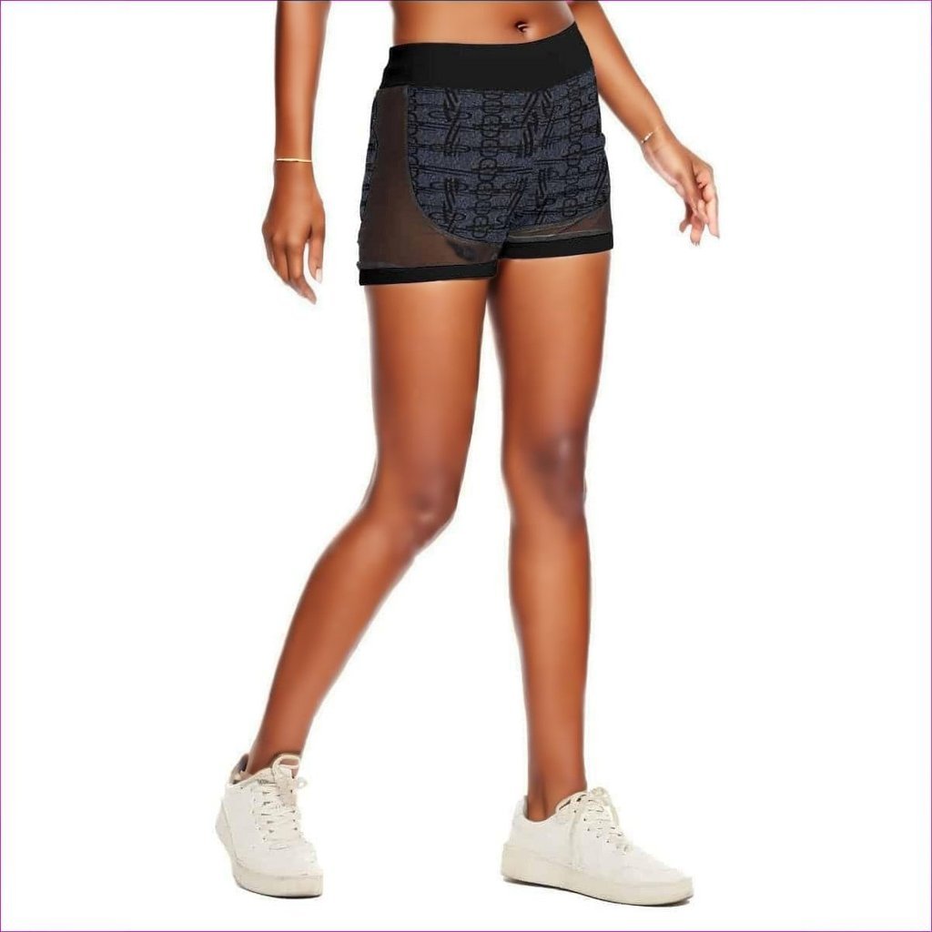 Aros Womens Sheer Net Shorts - women's shorts at TFC&H Co.