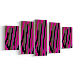 - Array 5 Piece High Quality Frameless Canvas Painting [Made in USA] - wall art at TFC&H Co.